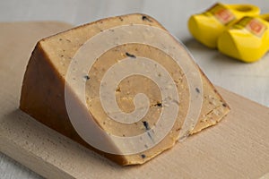 Piece of Dutch very mature Frisian Clove Cheese