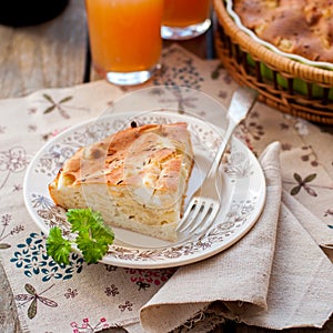 A Piece of Easy Cabbage, Egg and Cumin Pie
