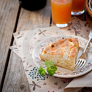 A Piece of Easy Cabbage, Egg and Cumin Pie