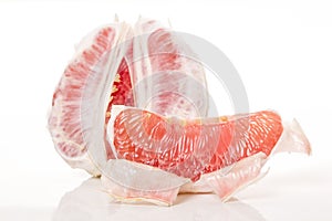 Piece and a half red honey pomelo photo