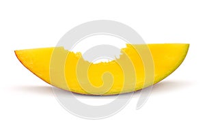 A piece of mango bite