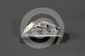 Piece of the periodic element Indium