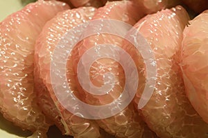 Piece of Pomelo fruit