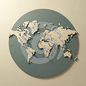 The piece s design casts subtle shadows creating a layered effect