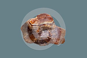 A piece of sardonyx stone
