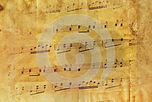 Piece of Sheet Music