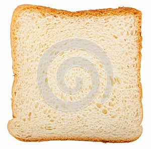 Piece of toast bread slice