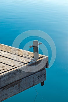 A pieceful wooden pier