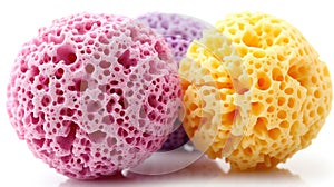 Pieces Bath Sponge Exfoliating Shower Body Scrubber Back Scrubber Skin Smoother.