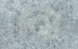 Pieces of broken glass background