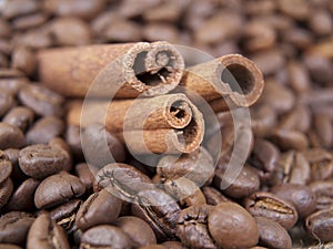 Cinnamon and coffee