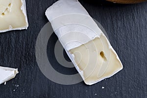 pieces of cream cheese with white mold