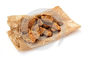 Pieces of dried meat