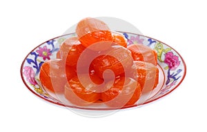 Pieces Hard Candy on Plate