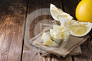 Pieces of Pomelo photo