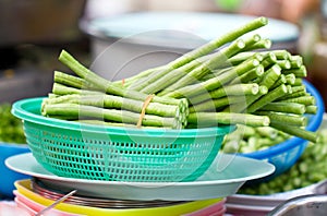 Pieces Of Yardlong Bean.