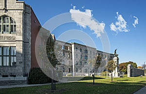 The Pied-du-Courant Prison and Monument in Montreal