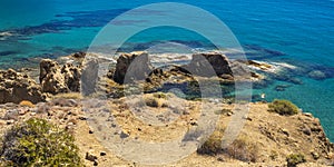 Piedra del Agujero, Cabo de Gata-NÃÂ­jar Natural Park, Spain photo