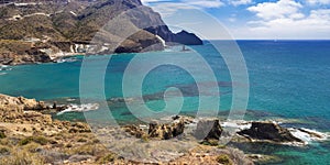 Piedra del Agujero, El Dedo Reef, Cabo de Gata-NÃ­jar Natural Park, Spain photo