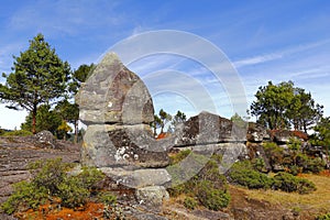 Piedras encimadas valley in zacatlan, puebla I photo