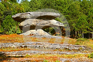 Piedras encimadas valley in zacatlan, puebla III photo