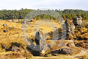 Piedras encimadas valley in zacatlan, puebla XXIX photo