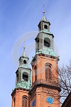 Piekary Slaskie basilica in Poland