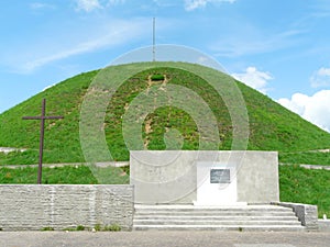 Piekary Slaskie -Mound of liberation ,Poland