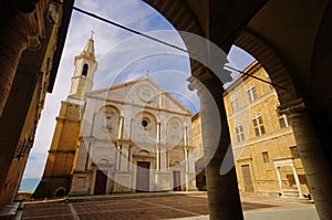 Pienza cathedral photo