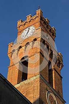 Pienza city tower