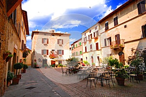 Pienza Piazzetta photo