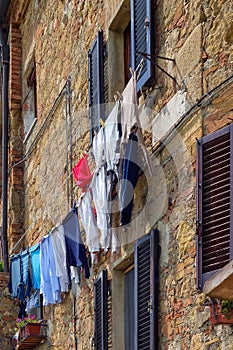PIENZA, TUSCANY/ITALY - MAY 19 : Buildings in Pienza Tuscany on