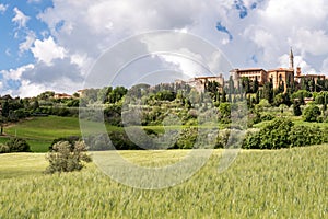 PIENZA, TUSCANY/ITALY - MAY 19 : View of Pienza Tuscany on May 1