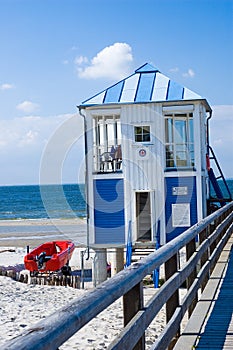 Pier Baltic sea beach