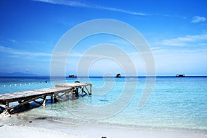 Pier on Beach