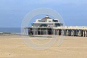 Pier of Blankenberge in Belgium