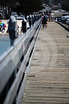 Pier boardwalk