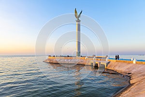 Pier of Campeche, Yucatan, Mexico