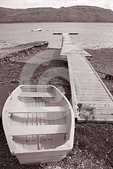 Pier at Carbost, Isle of Skye