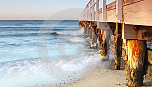 Pier in Dawn Light