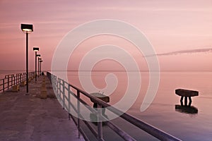 Pier in Edgewood Park