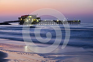 Pier in Galveston, Texas