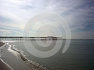 Pier on Gulf Coast