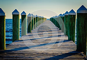 Pier at the Gulf