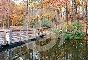 Pier at Hanging Rock State Park