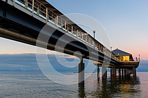 Pier of Heringsdorf, Usedom, Germany