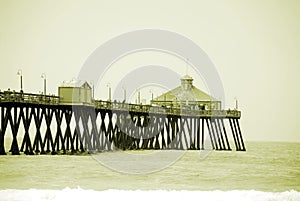 Pier at imperial beach photo