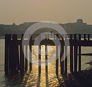 Pier jetty blackfriars river t