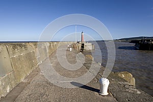 Pier jetty harbour lighthouse