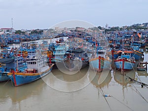Pier in La Gi, Vietnam